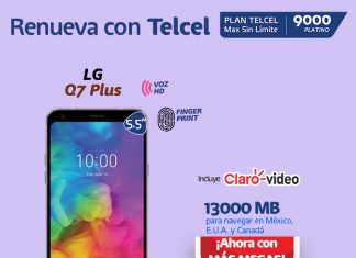 Redes sociales ilimitadas y todos los beneficios al renovar tu Plan Telcel Max Sin Límite 9000 Platino