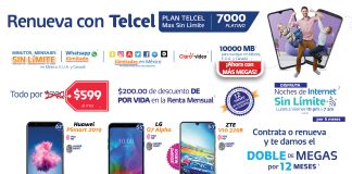 ¡Descubre todos los beneficios al renovar tu Plan Telcel Max