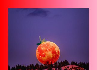 luna de fresa