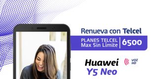 Renueva con Plan Max Sin Límite Telcel 6500 Platino y sorpréndete con sus beneficios