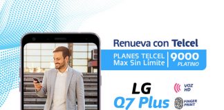 Renueva con Plan Telcel Max Sin Límite 9000 Platino