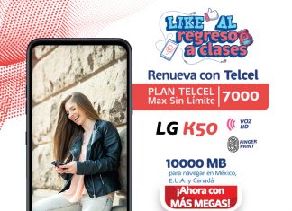 Vive el mejor regreso a clases renovando tu Plan Telcel Max Sin Límite 7000