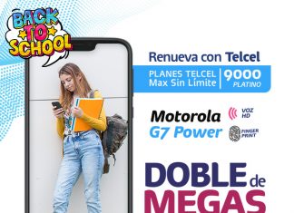 Plan Telcel Max Sin Límite 9000 Platino es tu compañero ideal en este regreso a clases