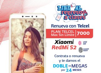 Like al Regreso a Clases con Plan Telcel Max Sin Límite 7000