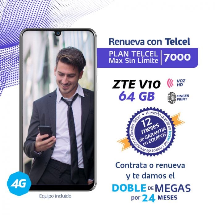 Renueva ahora tu Plan Telcel Max Sin Límite 7000 Platino