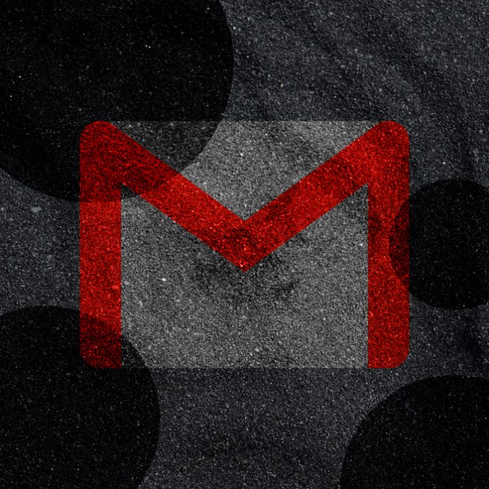 gmail en modo oscuro