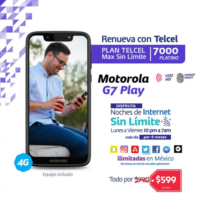 Descubre Todos Los Beneficios Al Renovar Tu Plan Telcel Max Sin Límite 7000 Platino Hola Telcel 7901