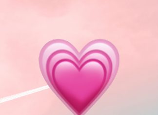 emoji corazón rosa