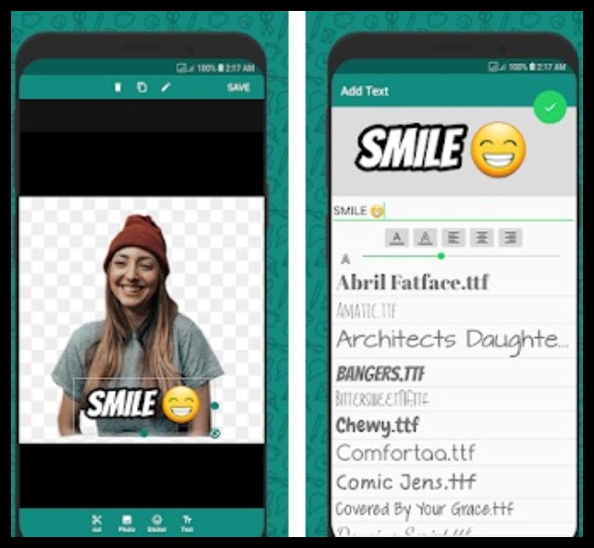 Apps para crear stickers WhatsApp 