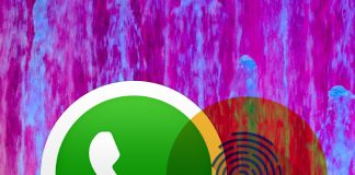WhatsApp bloqueo huella dactilar