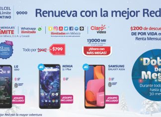 ¡Esta Navidad, Plan Telcel Max Sin Límite 9000 Platino te va a encantar!