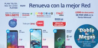 Este Año Nuevo renueva ahora tu Plan Telcel Max Sin Límite 6500 Platino