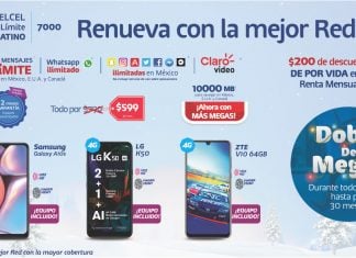 Renueva tu Plan Telcel Max Sin Límite 7000 y déjate sorprender este Año Nuevo!