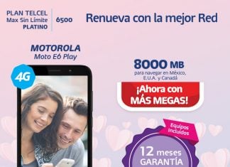 Este mes del amor renueva tu Plan Telcel Max Sin Límite 6500 Platino