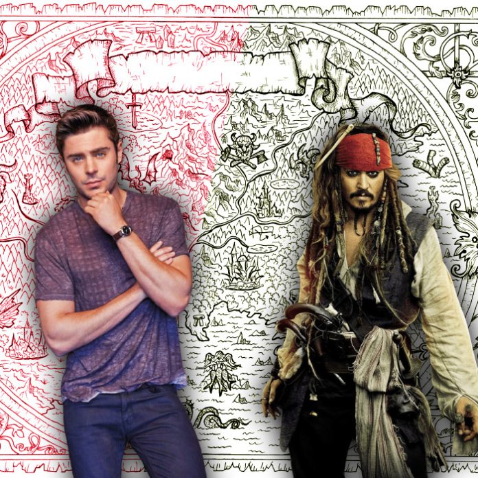 Zac Efron nuevo Jack Sparrow