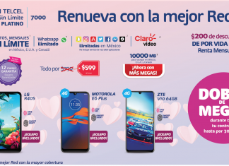 Disfruta de renovar tu Plan Telcel Max Sin Límite 7000 Platino con la mejor Red