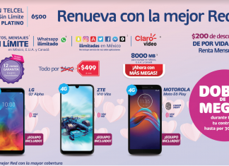 Disfruta de renovar tu Plan Telcel Max Sin Límite 7000 Platino con la mejor Red