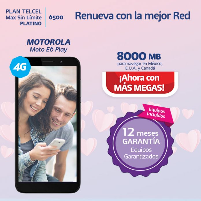 Descubre todos los beneficios al renovar tu Plan Telcel Max Sin Límite 6500 Platino