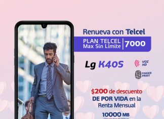 Renueva con la mejor Red tu Plan Telcel Max Sin Límite 7000 Platino