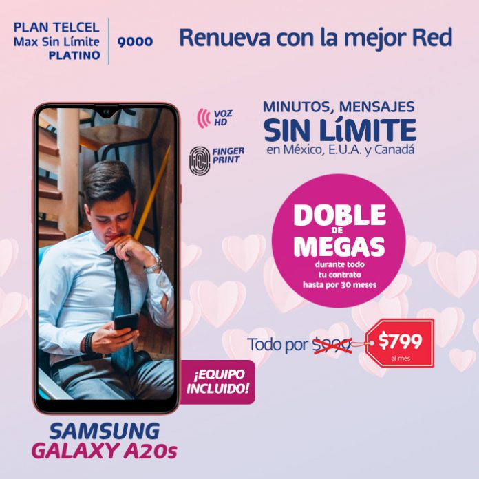 Renueva con la mejor Red tu Plan Telcel Max Sin Límite 9000 Platino