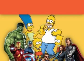 simpsons marvel