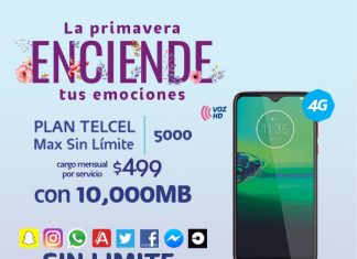 QuédateEnCasa con los increíbles beneficios de tu Plan Telcel Max Sin Límite 5000