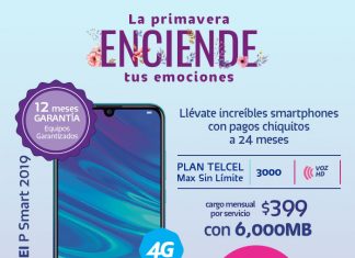 ¡Es ahora o nunca! Llévate un increíble smartphone con tu Plan Telcel Max Sin Límite 3000