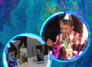 VIDEO VIRAL: Niño celebra su cumpleaños con videollamadas de sus amigos y familiares