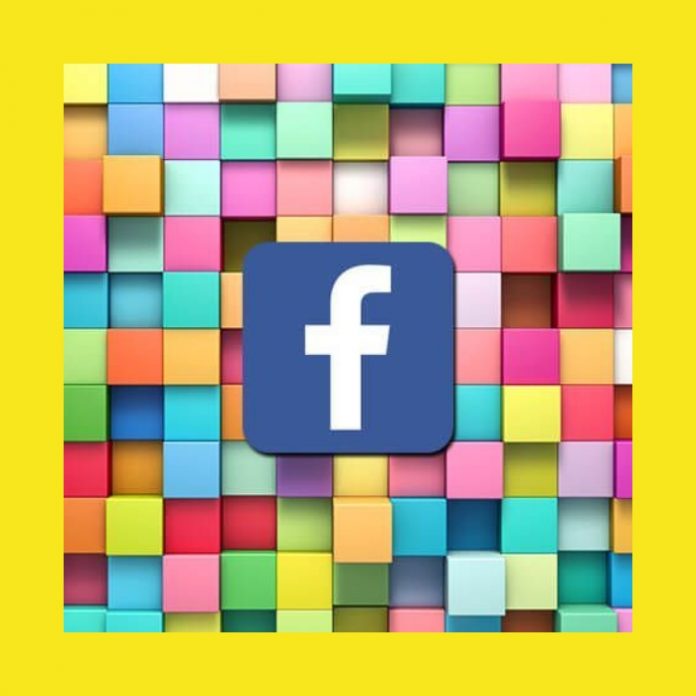 facebook de colores