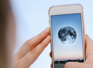 fotos de la luna con iphone