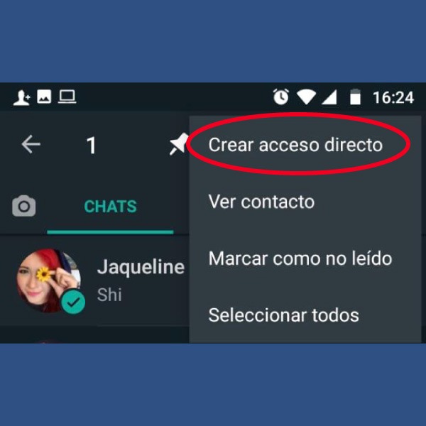 acceso directo whatsapp