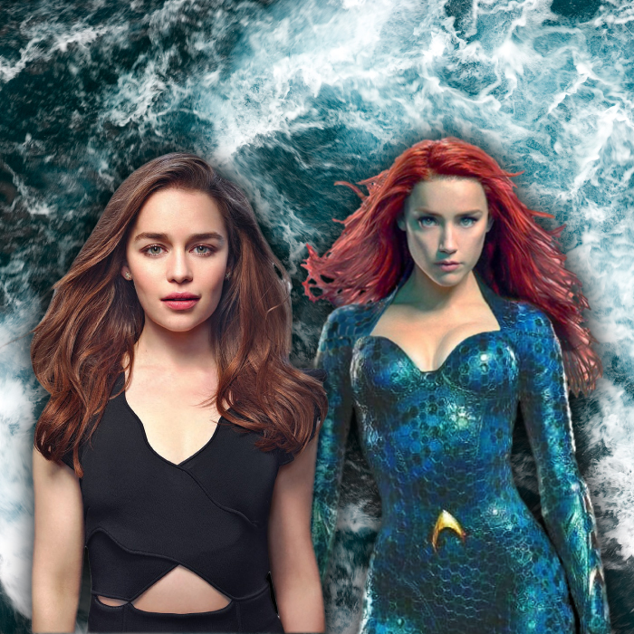 Aquaman 2 : Emilia Clarke aparece como Mera no lugar de Amber Heard !