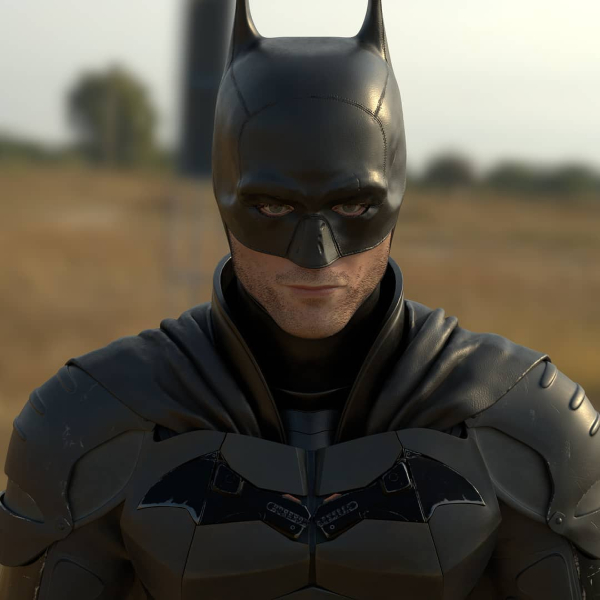 Robert Patinson Batman traje
