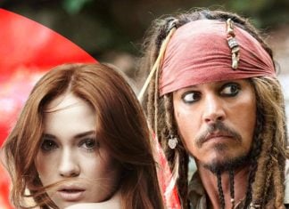 Karen Gillan Piratas del Caribe Johnny Depp