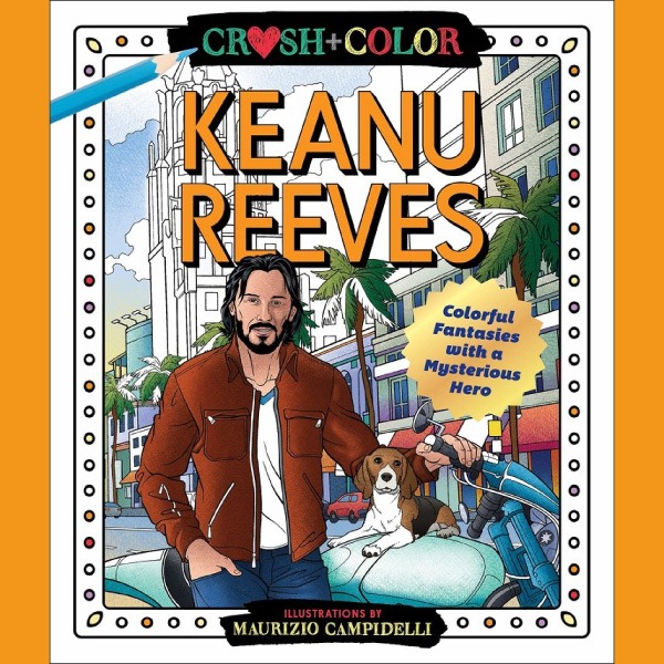 El libro para colorear de Keanu Reeves