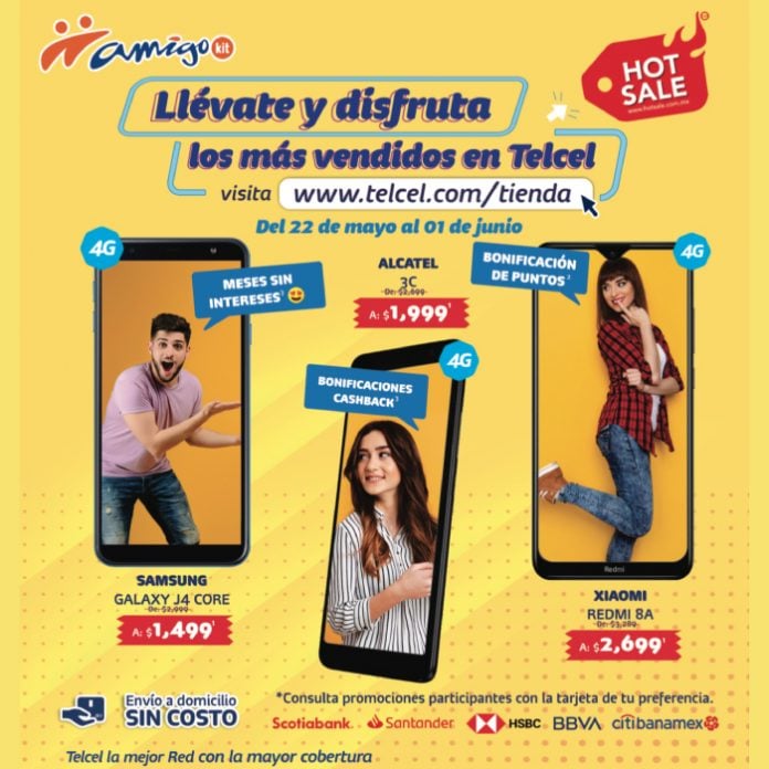 Llévate y disfruta los más vendidos en Telcel