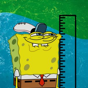 Bob Esponja Twitter estatura
