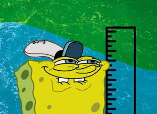 Bob Esponja Twitter estatura