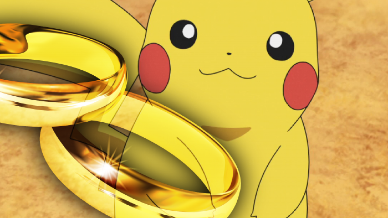 Los anillos de compromiso inspirados en Pikachu para a tu gemela