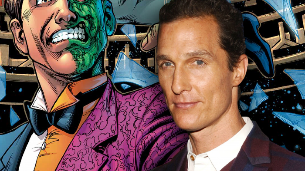 Matthew McConaughey sería Harvey Dos Caras en The Batman