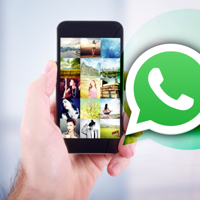 El truco para encontrar una conversación en whatsapp con una foto