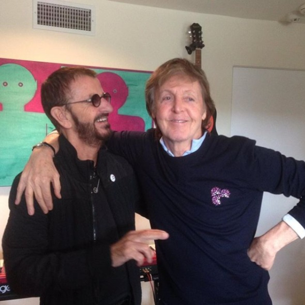 Ringo Starr Paul McCartney 