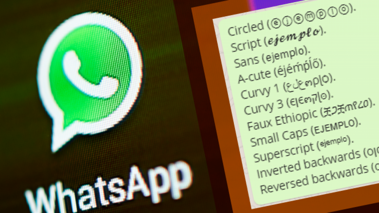 WhatsApp: ¿Cómo tener 100 opciones diferentes de letras para tus chats?