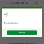 8 Transacción exitosa