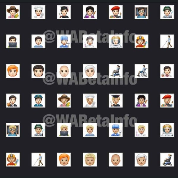 138 nuevos emojis de WhatsApp en Android