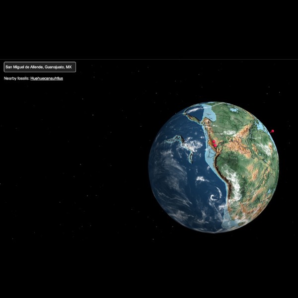 Ancient Earth mapa muestra dónde estaba tu casa con la Pangea