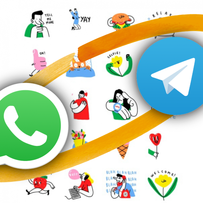 Cómo pasar los stickers de Telegram a WhatsApp