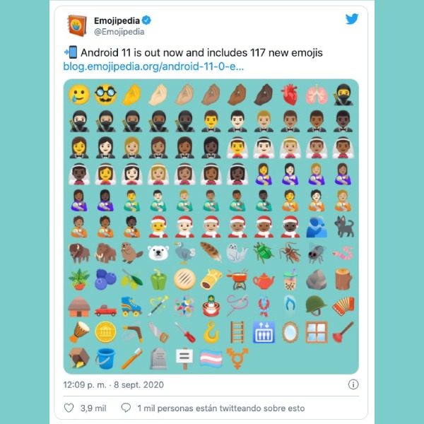 los emojis que llegarán con Android 11