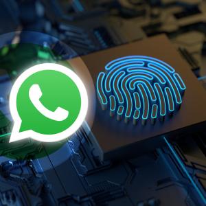 WhatsApp Web huella dactilar iniciar sesión