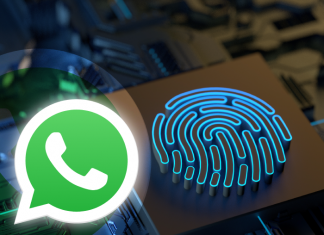 WhatsApp Web huella dactilar iniciar sesión